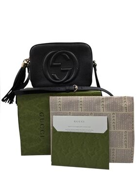 Gucci Soho Disco Pebbled Leather Bag